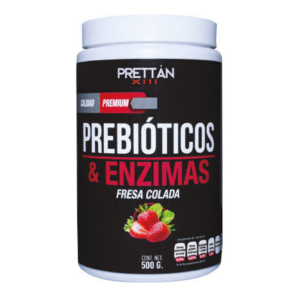 PREBIÓTICOS Y ENZIMAS SABOR FRESA COLADA