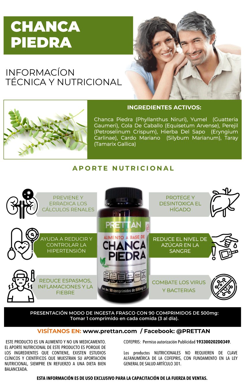 Chanca Piedra 90 cápsulas 600mg - Imagen 2