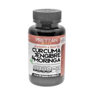 Cúrcuma, jengibre y moringa