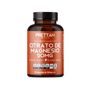 Citrato de Magnesio 90 cápsulas 500mg