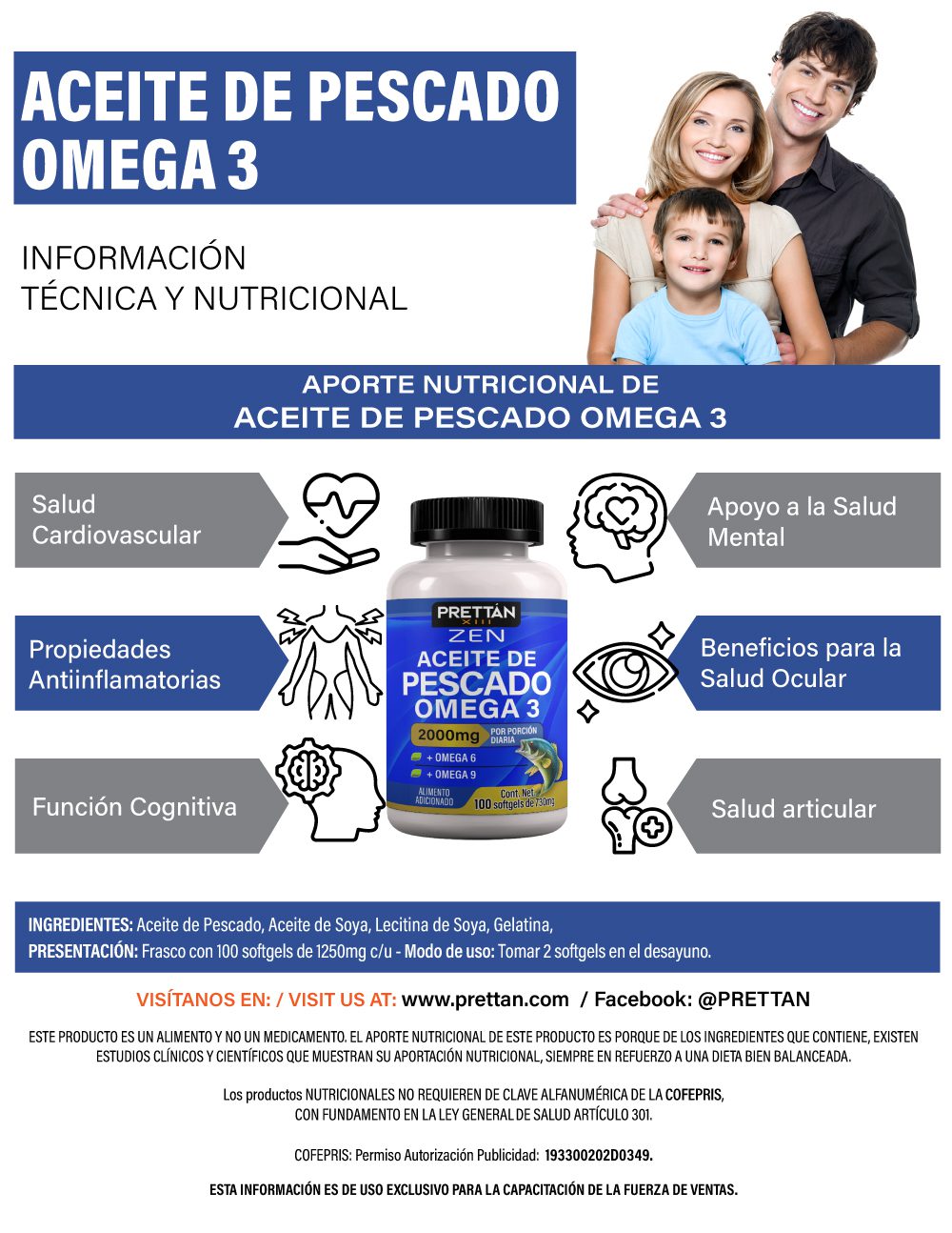 Aceite de pescado omega 3 - Imagen 2