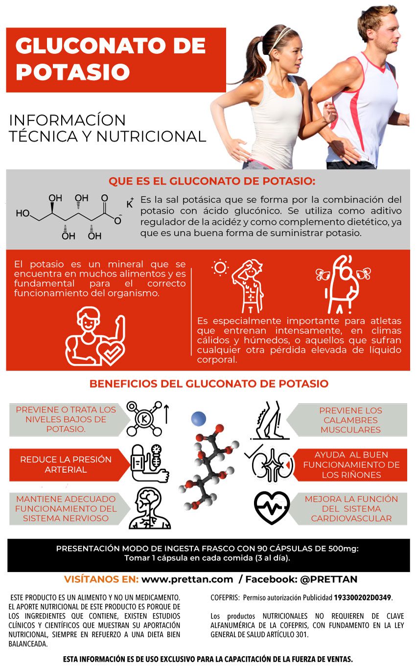 Gluconato de Potasio - Imagen 2