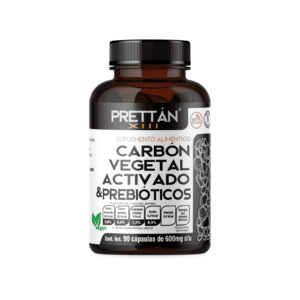 Carbón Vegetal Activado & prebióticos (Cápsulas)