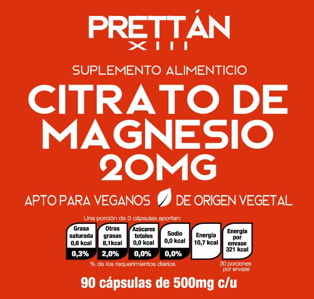 Citrato de Magnesio 90 cápsulas 500mg - Imagen 4