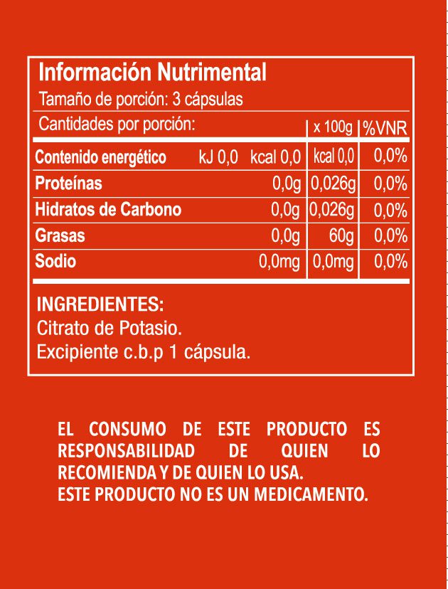 Citrato de Potasio - Imagen 3