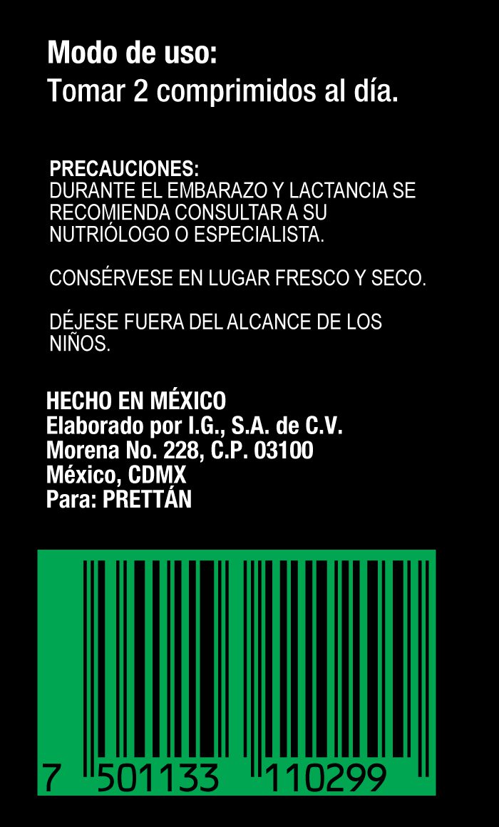 Vitamina B3 (Niacinamida) 60 comprimidos 500mg - Imagen 5